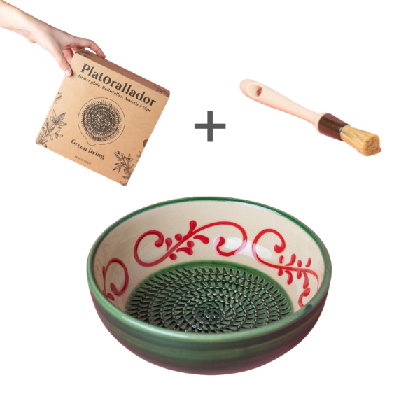 Starter Set Medio (grater plate + brush)