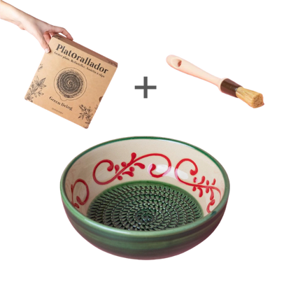 Starter Set Medio (grater plate + brush)