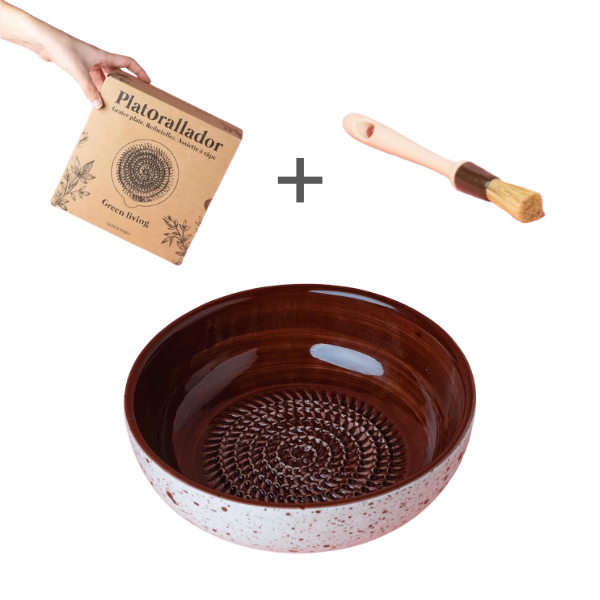Starter Set Medio (grater plate + brush)