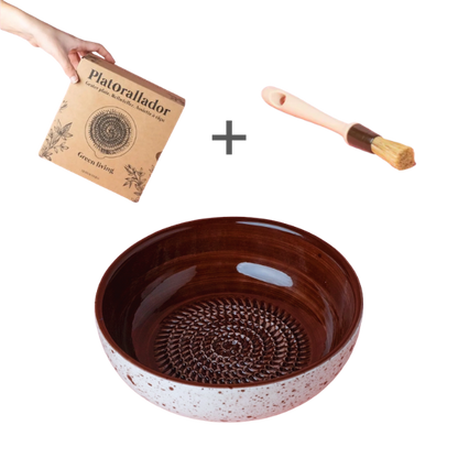 Starter Set Medio (grater plate + brush)