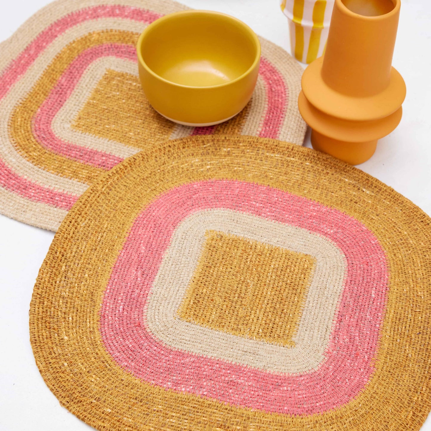 Mada Corail Raffia Placemat