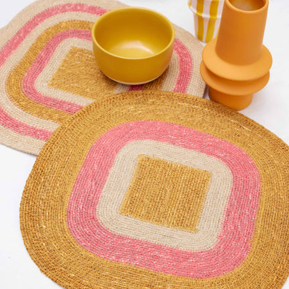 Mada Corail Raffia Placemat