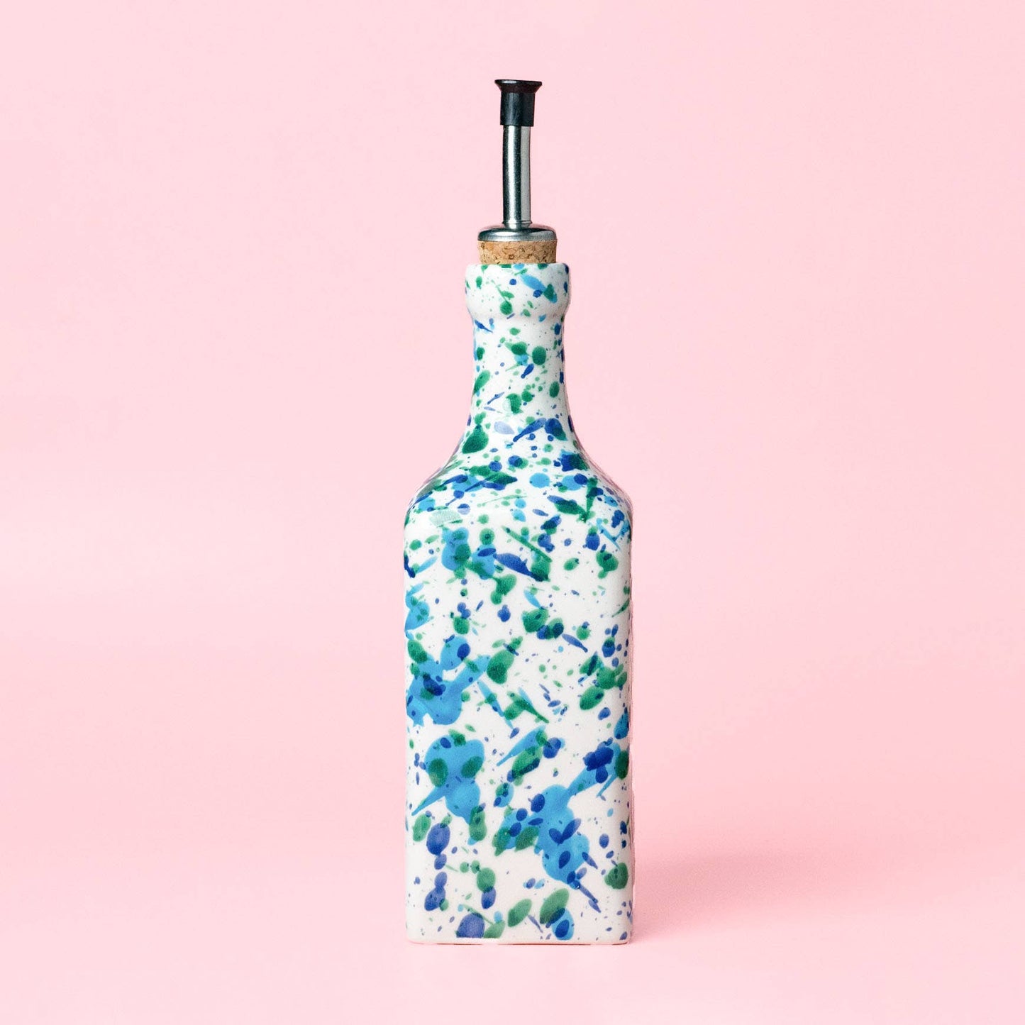 Ceramic Oil Dispenser / Coral