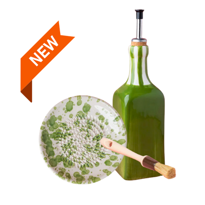 Giftset Moss Mini raspbord + oliefles + gratis borsteltje) 