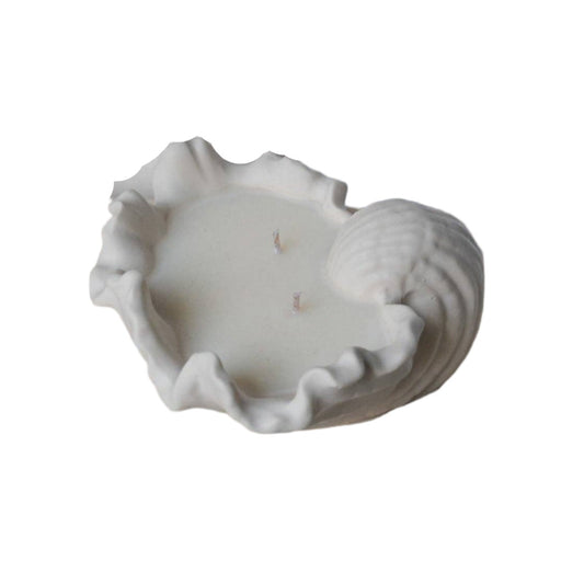 Scallop Relaxing Beach Candle (Lemon & Lavender)