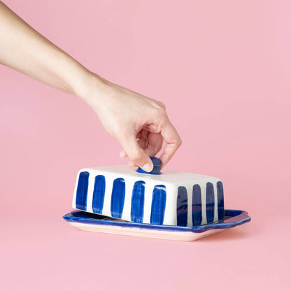 Ceramic Butter Dish / Costa Azul
