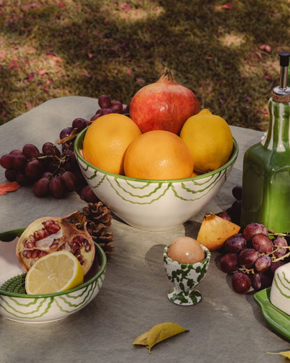 Ambachtelijke saladekommen