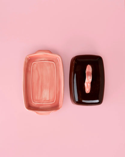 Butter dish - Chocolat