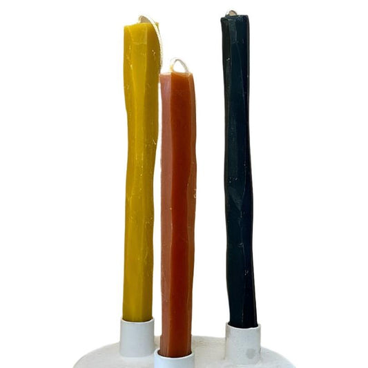 Pure bijenwaskaarsen (set van 5)