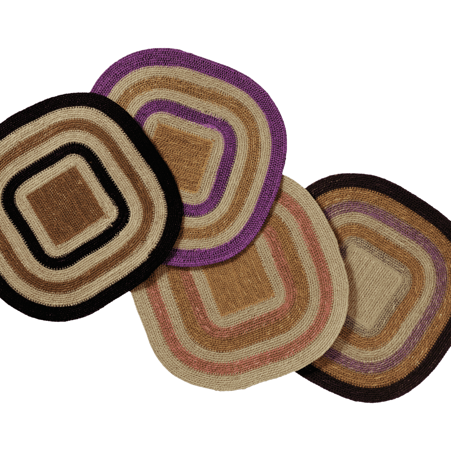 Multico Violette Raffia Placemat