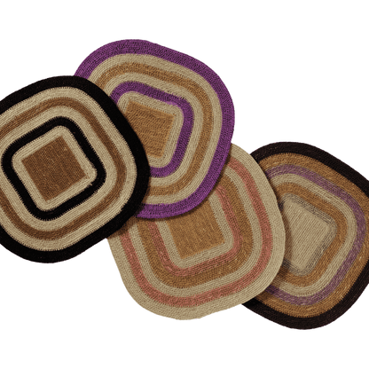 Multico Violette Raffia Placemat