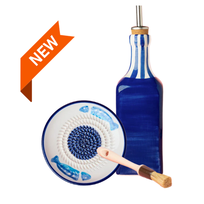 Giftset Tuna (Mini raspbord + oliefles + gratis borsteltje) 