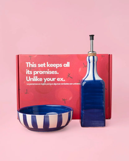 Giftset Coast (Raspbord + oiliefles + borsteltje) 