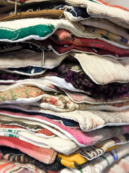 Housses de coussin berbères recyclées - Pack PROMO de 10