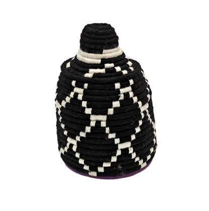 Ouida Diamond Black Berber mand