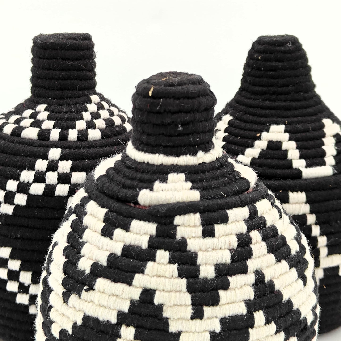 Ouida Black Berber Basket (set of 3)