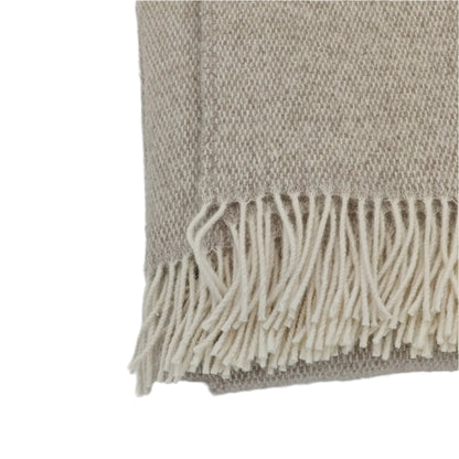 Pickstitch Limestone wollen plaid
