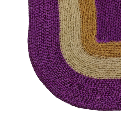 Mada Violet Raffia Placemat