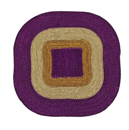 Mada Violet Raffia Placemat
