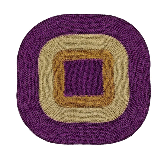 Mada Violet Raffia Placemat