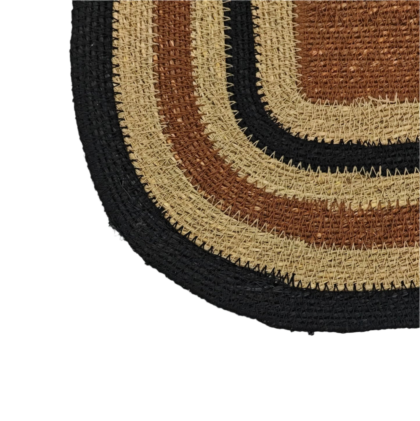 Multico Noir Raffia Placemat