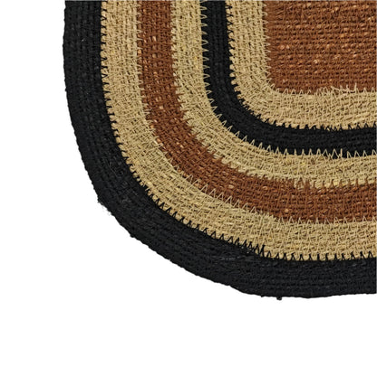 Multico Noir Raffia Placemat