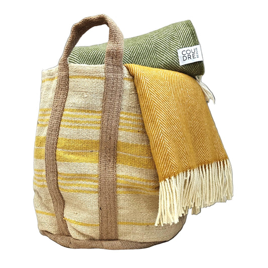 Panier en jute Follina