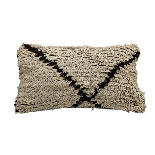 Upcycled Vintage Berber kussenhoes (Irregular Cross)