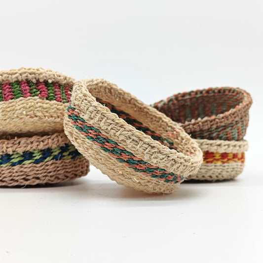 Mini Sisal Sieradenmandjes