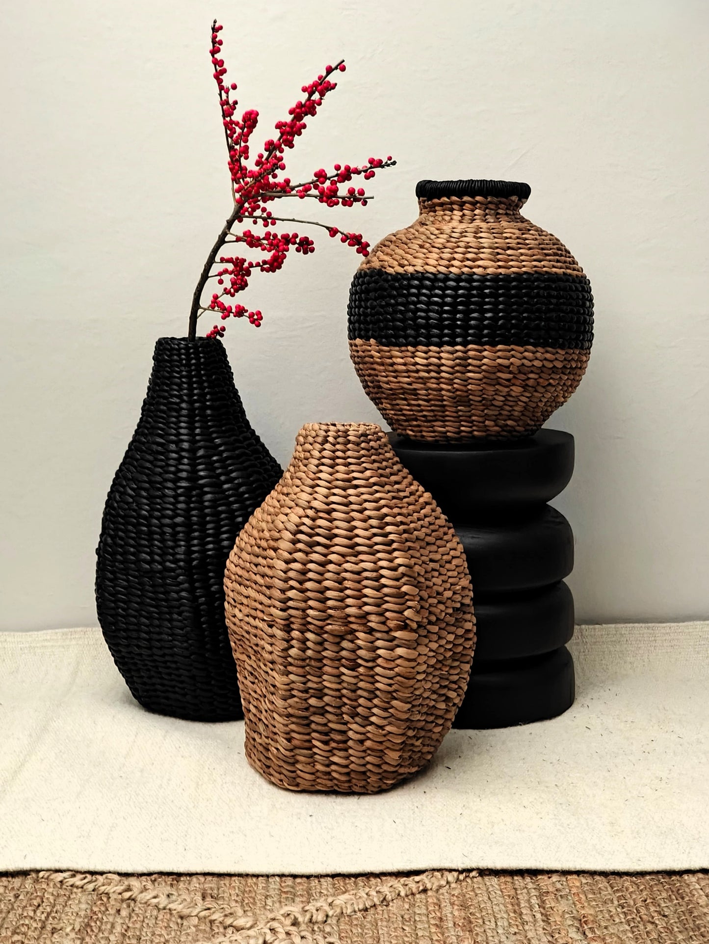 Amani Decorative Water Hyacinth Vase