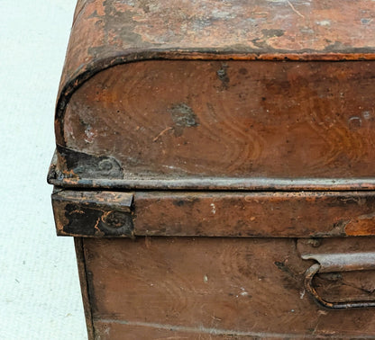 Rustic Iron Trunk