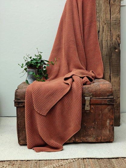 Terracotta Karikal Plaid