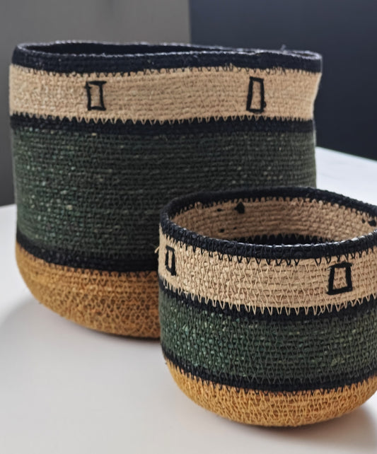 Cadeauset Carré Mandjes (Groen)