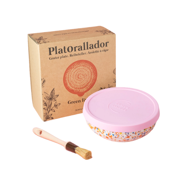 Starter Set Medio (grater plate + lid + brush)