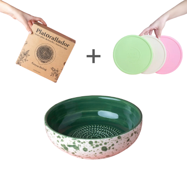 Cadeauset Ráspo Medio Raspbord + Deksel 