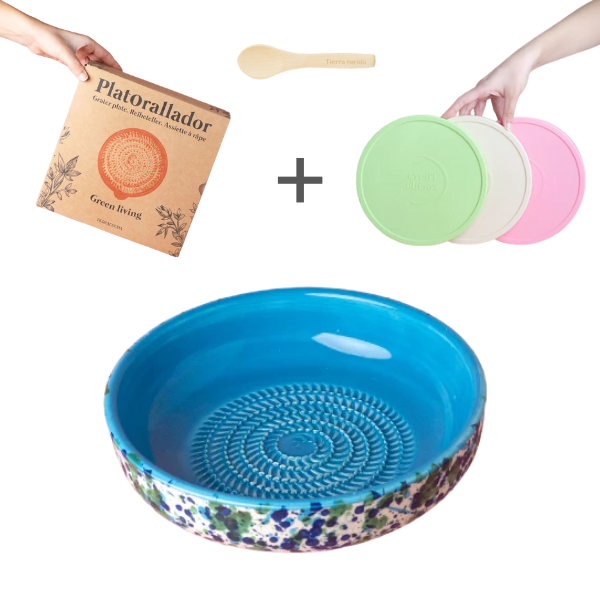 Coffret cadeau Ráspo Grande + Couvercle + Cuillère gratuite