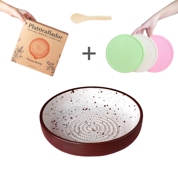 Coffret cadeau Ráspo Grande + Couvercle + Cuillère gratuite