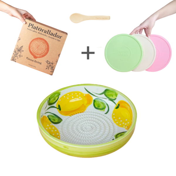 Coffret cadeau Ráspo Grande + Couvercle + Cuillère gratuite