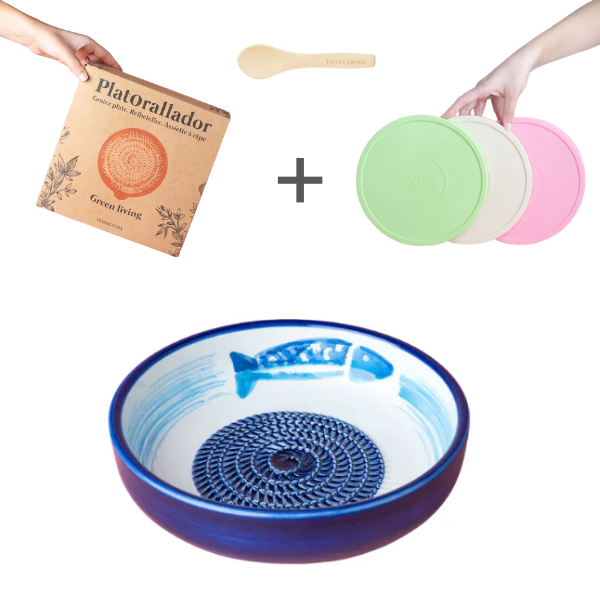 Coffret cadeau Ráspo Grande + Couvercle + Cuillère gratuite