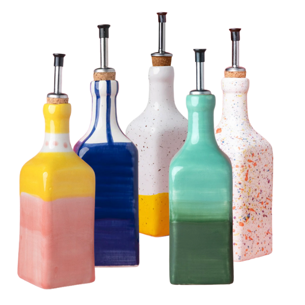 Keramische olieflessen