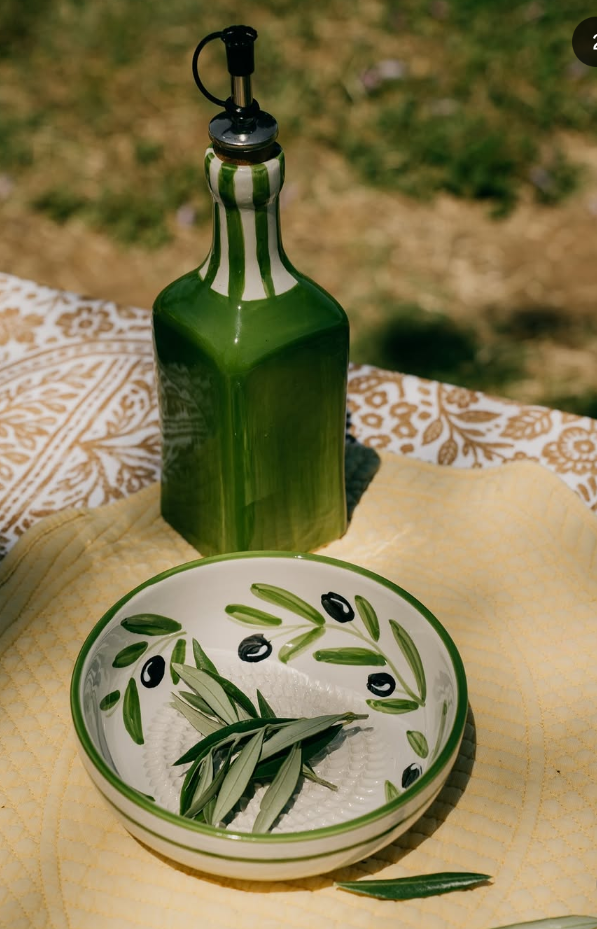 Giftset OLIVE - Pre-order - medio raspbord + oliefles