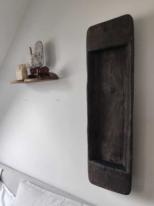 Khaliya Vintage Wooden Tray / wall ornament