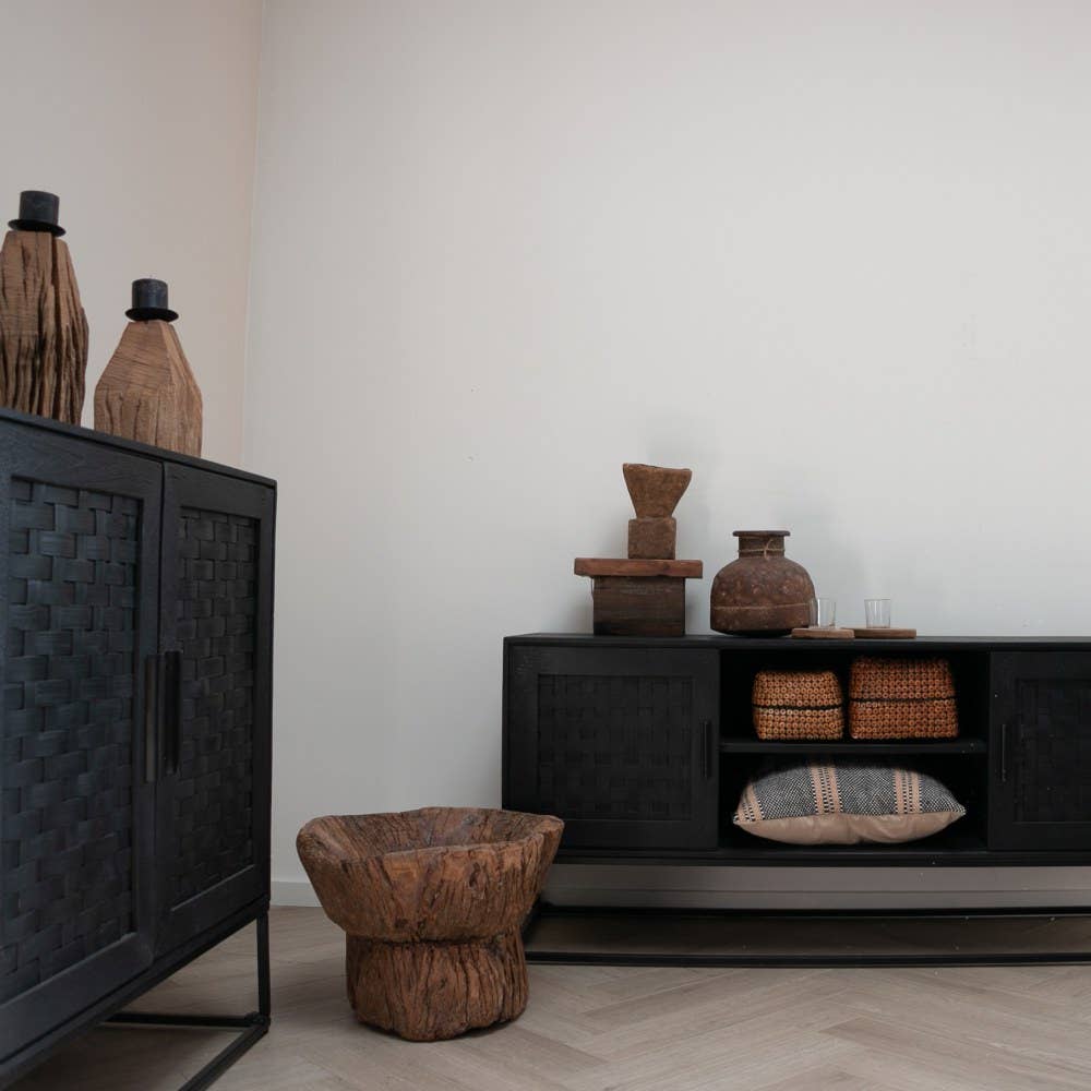 Wooden Brick Mold Stool