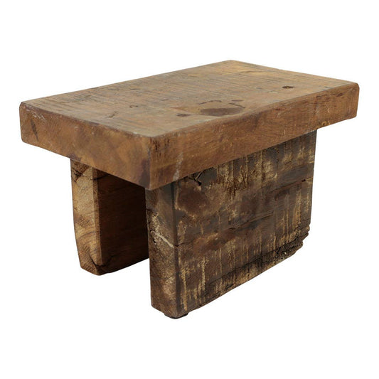 Wooden Brick Mold Stool