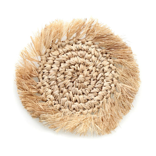 Fringe Raffia onderzetter