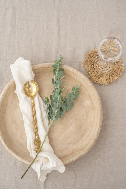 Fringe Raffia onderzetter