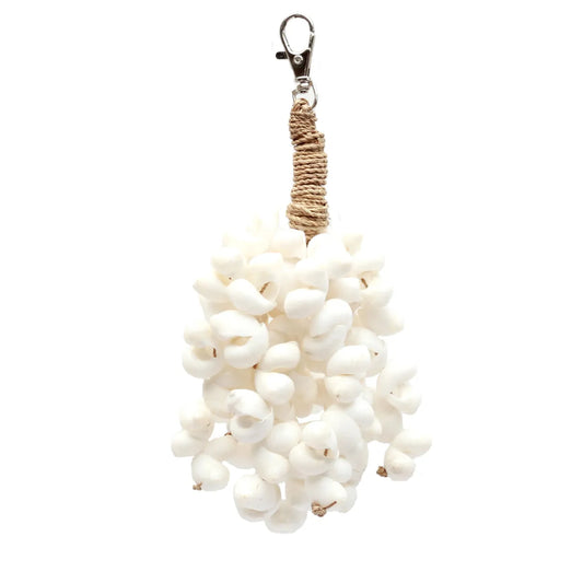 De Kai Shell Sleutelhanger - Wit
