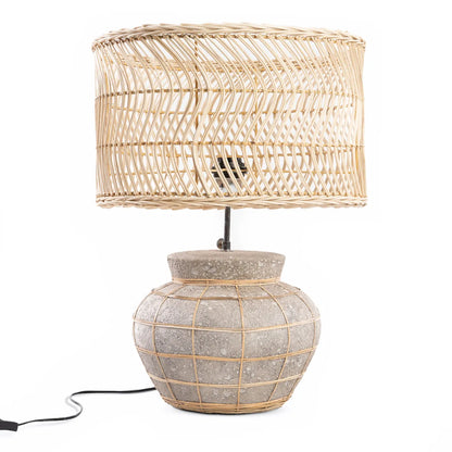 The Kythira Table Lamp - Concrete Grey