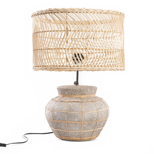 The Kythira Table Lamp - Concrete Grey