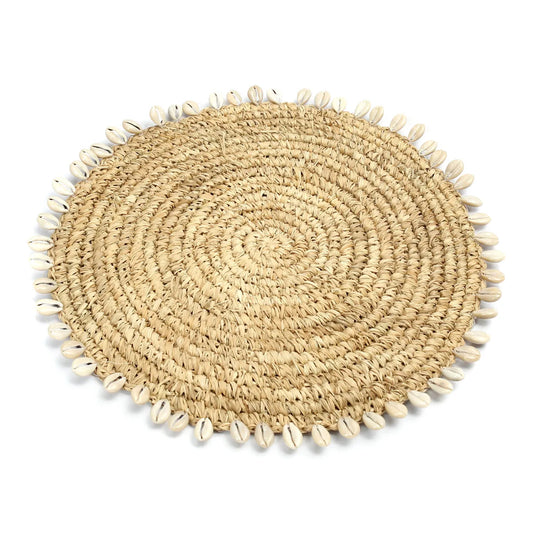 Raffia Shell Placemat